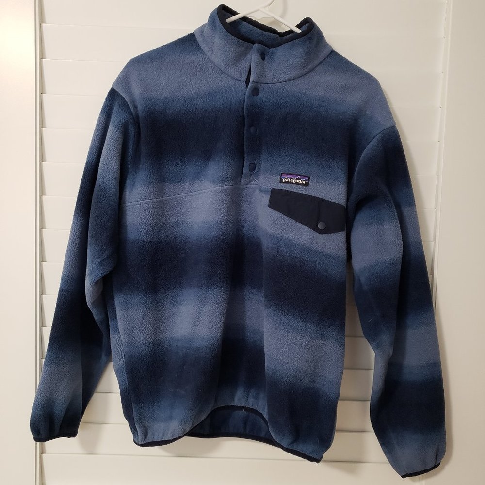 PATAGONIA Men's Medium Synchilla Snap-T Fleece Pullover